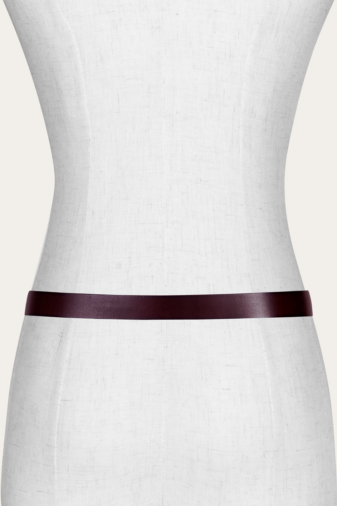 Women’s Tan 25mm Belt With Metal Loop - Tan