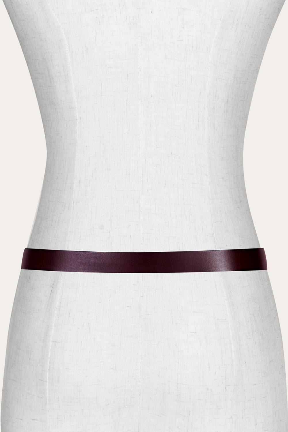 Women’s Tan 25mm Belt With Metal Loop - Tan