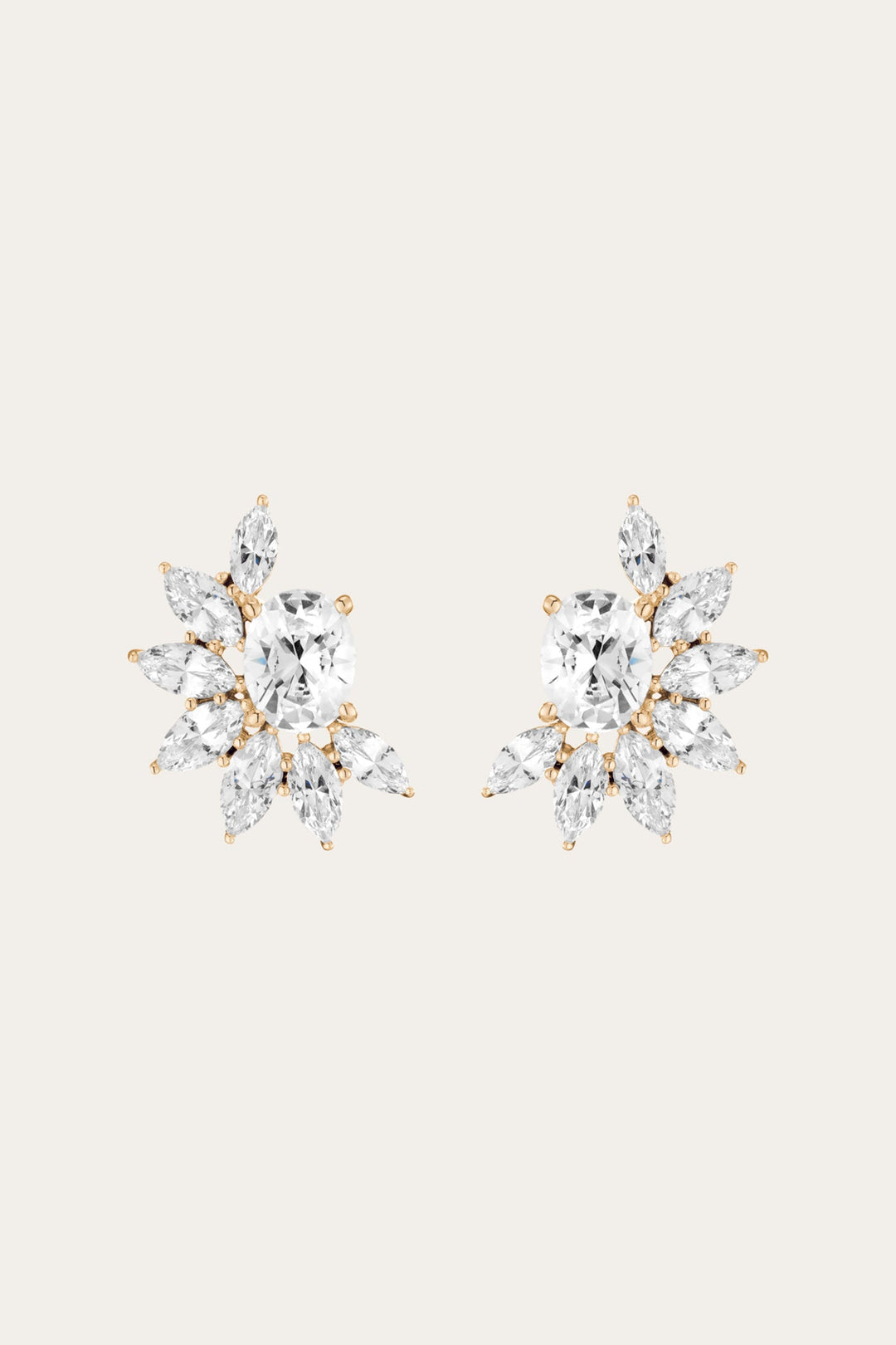 Women’s Marquise Fringe Earrings | Aurate x The Frye Company - Yellow Vermeil