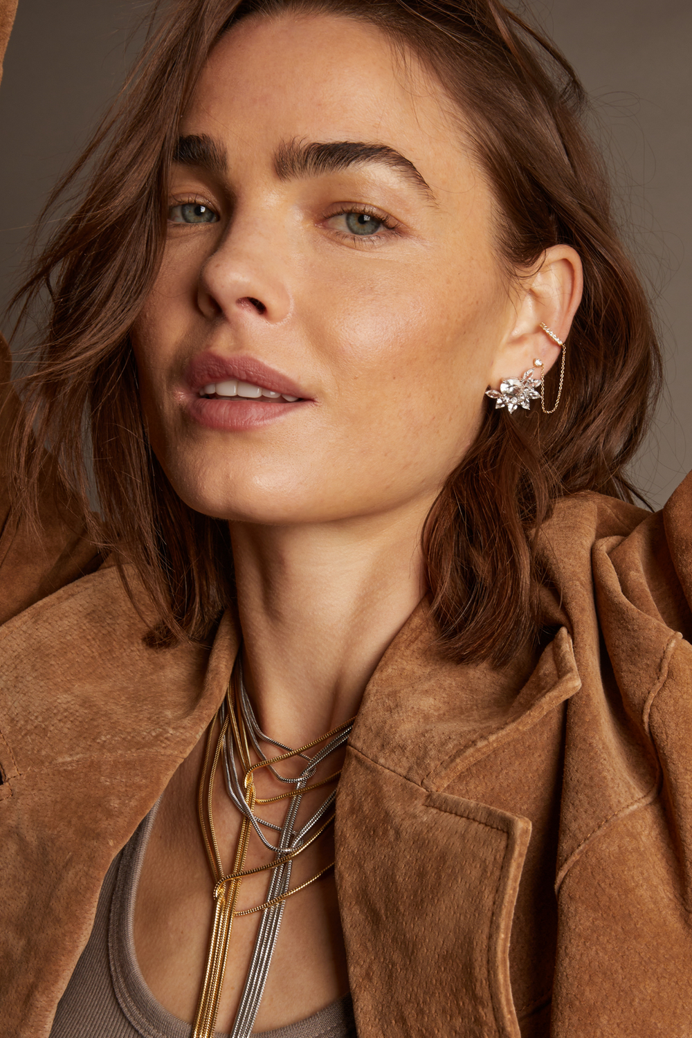 Women’s Marquise Fringe Earrings | Aurate x The Frye Company - Yellow Vermeil