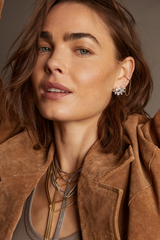 Women’s Marquise Fringe Earrings | Aurate x The Frye Company - Yellow Vermeil