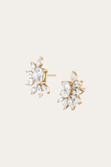Women’s Marquise Fringe Earrings | Aurate x The Frye Company - Yellow Vermeil