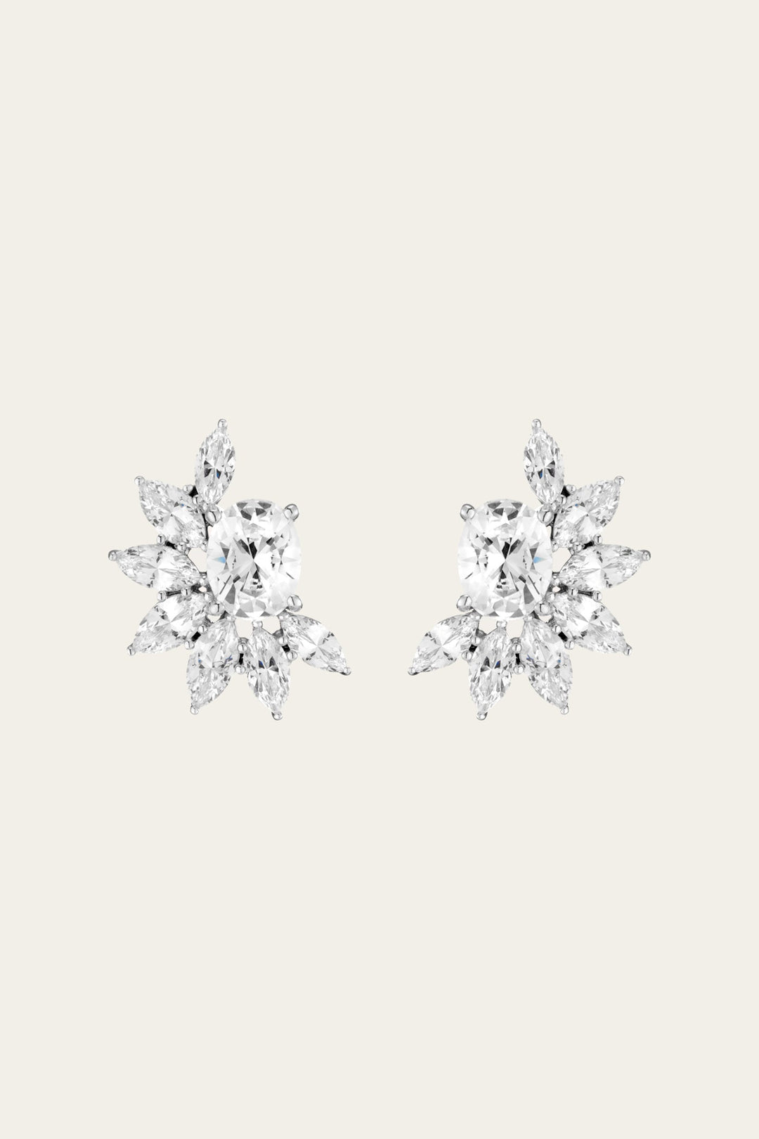 Women’s Marquise Fringe Earrings | Aurate x The Frye Company - Sterling Silver