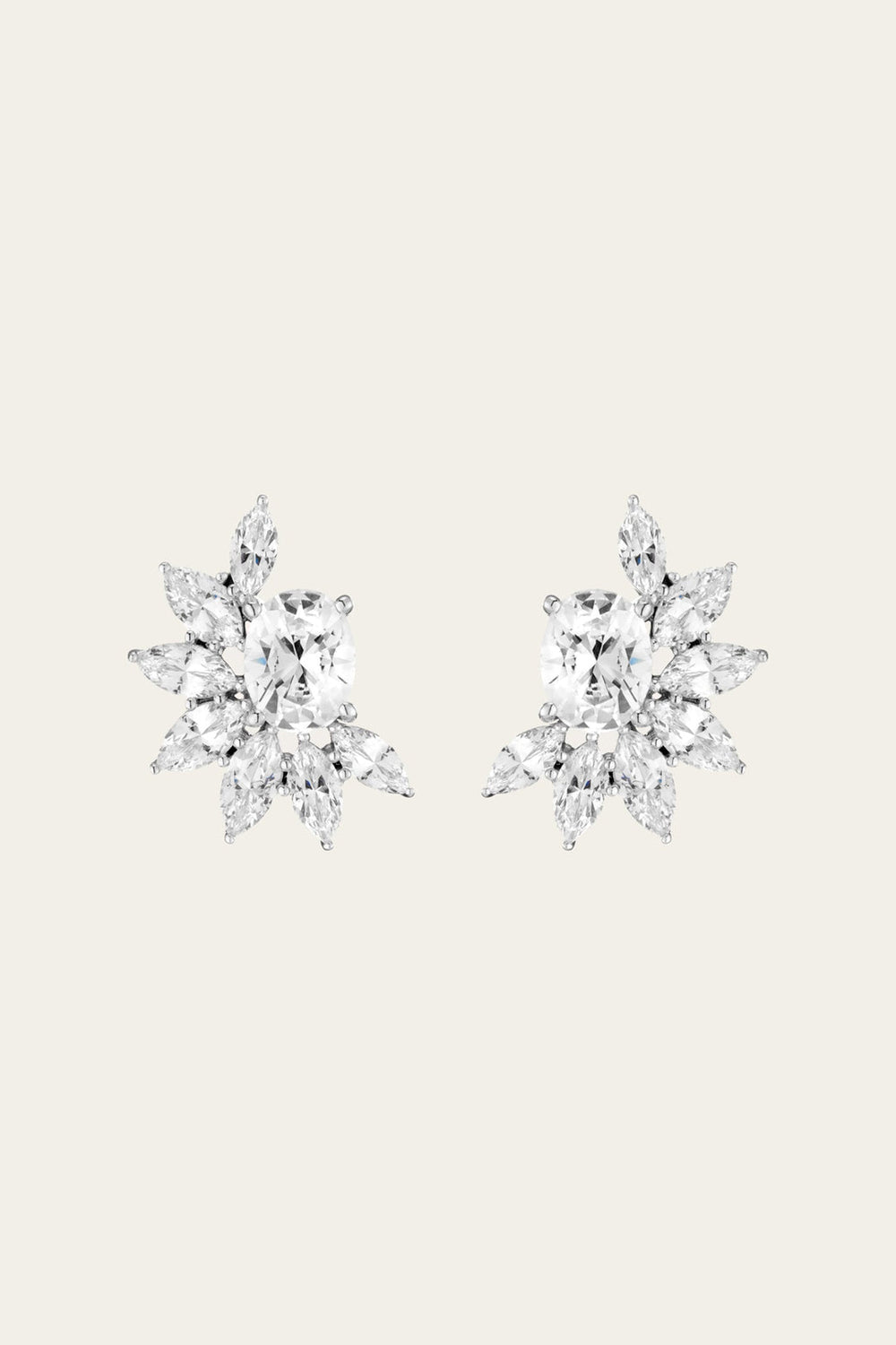 Women’s Marquise Fringe Earrings | Aurate x The Frye Company - Sterling Silver