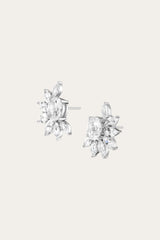Women’s Marquise Fringe Earrings | Aurate x The Frye Company - Sterling Silver