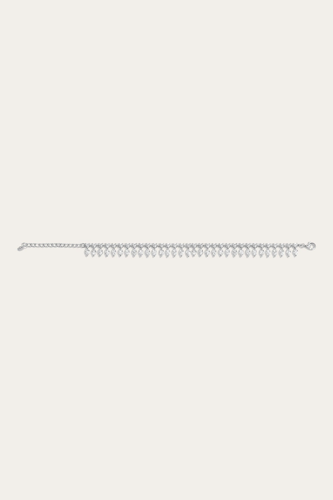 Women’s Marquise Fringe Bracelet | Aurate x The Frye Company - Sterling Silver