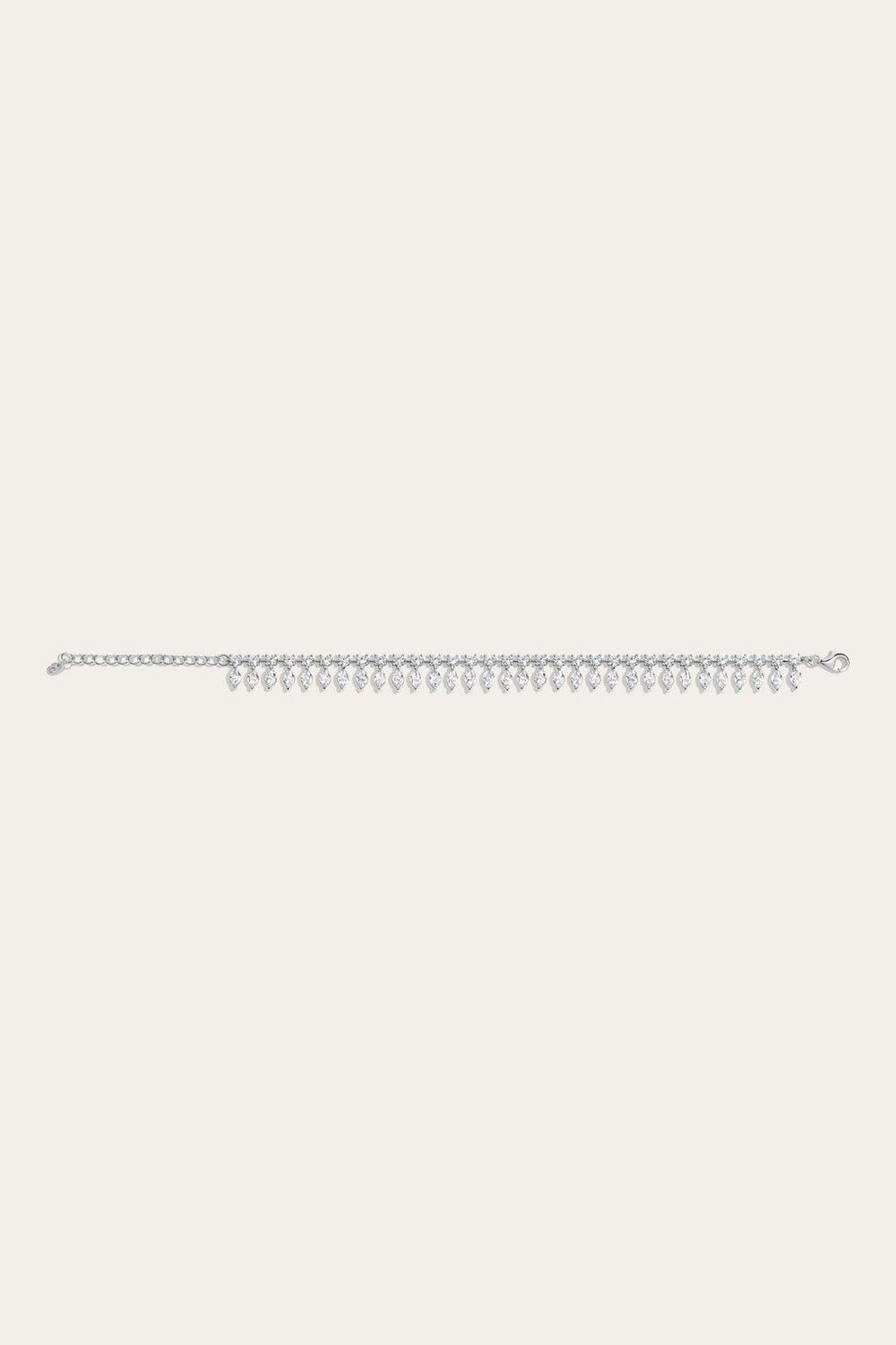 Women’s Marquise Fringe Bracelet | Aurate x The Frye Company - Sterling Silver