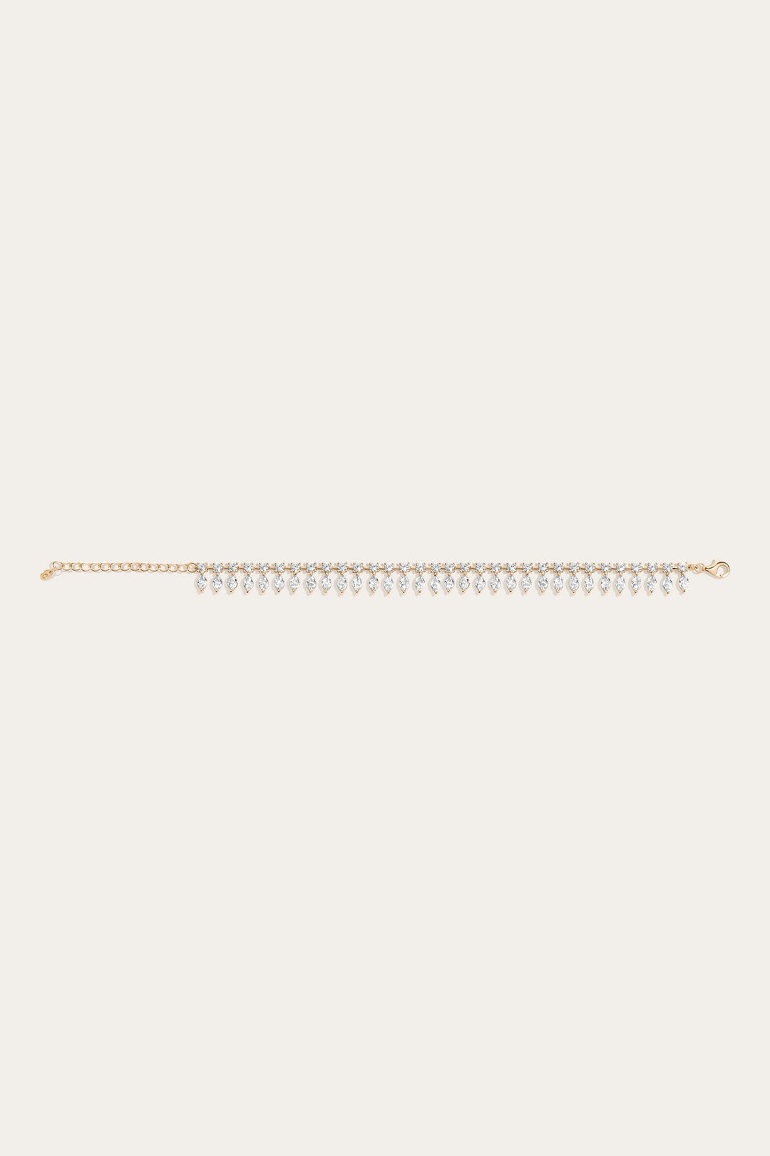Women’s Marquise Fringe Bracelet | Aurate x The Frye Company - Yellow Vermeil