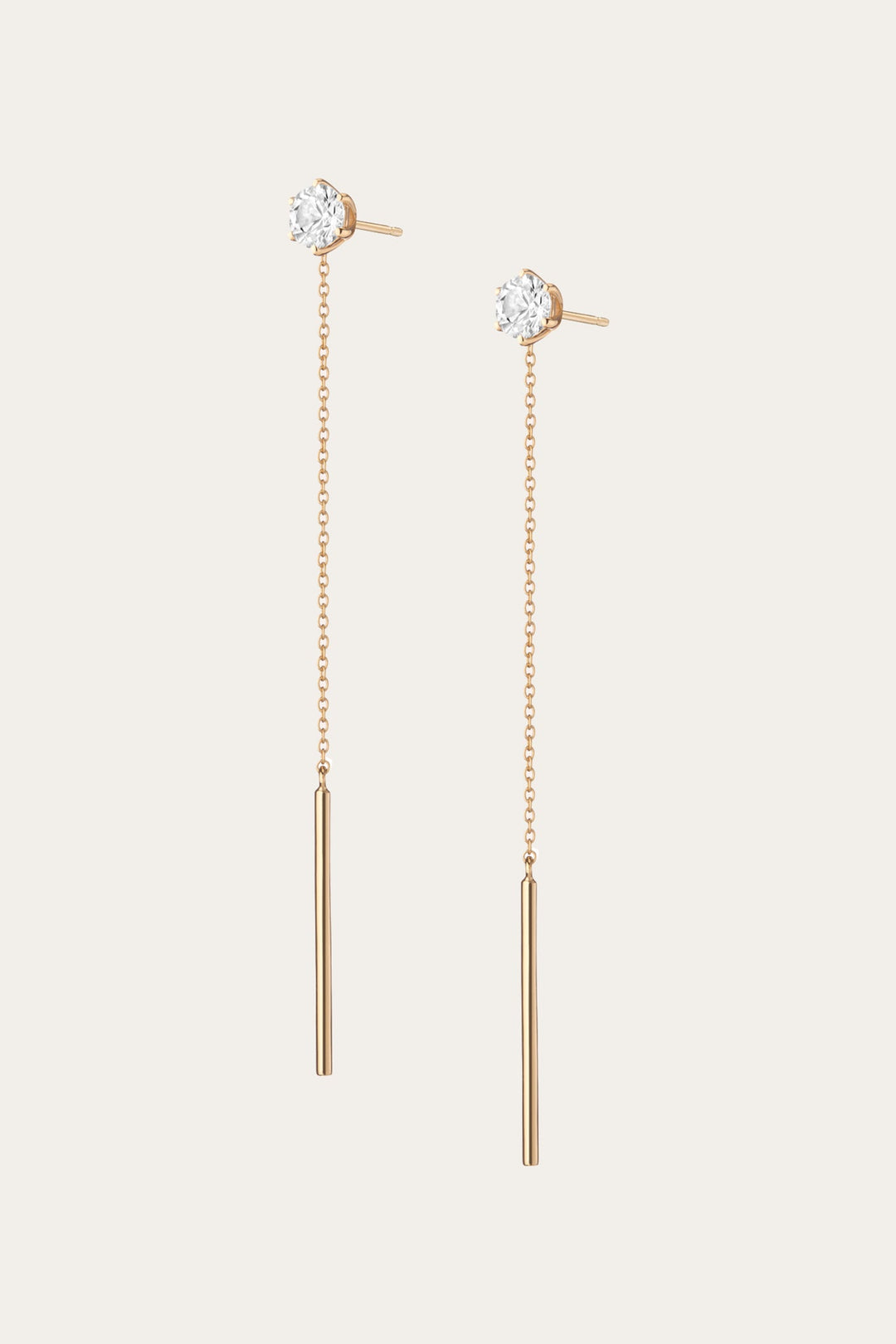 Women’s Spur Lariat Earrings | Aurate x The Frye Company - Yellow Vermeil