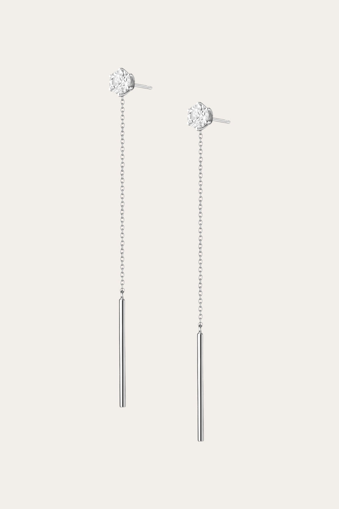 Women’s Spur Lariat Earrings | Aurate x The Frye Company - Sterling Silver
