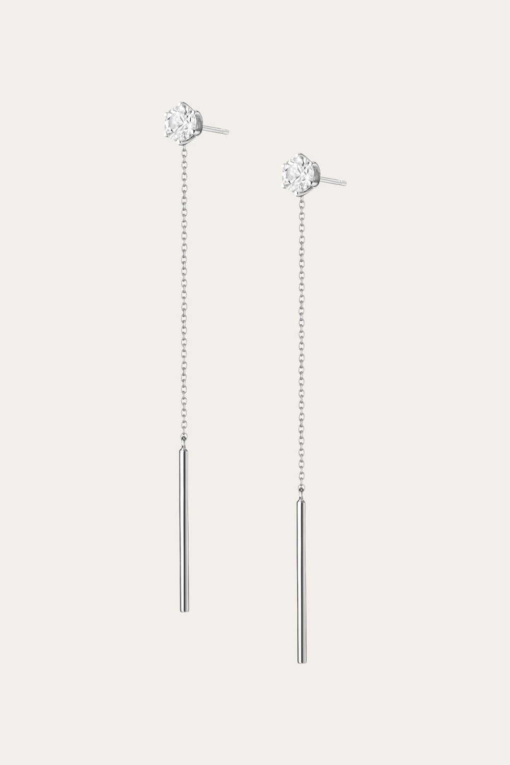 Women’s Spur Lariat Earrings | Aurate x The Frye Company - Sterling Silver