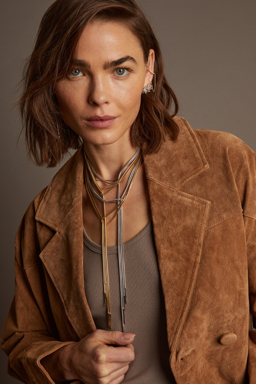 Women’s Lasso Wrap Necklace | Aurate x The Frye Company - Sterling Silver