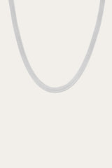 Women’s Extra Bold Herringbone Necklace | Aurate x The Frye Company - Sterling Silver