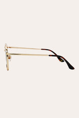 Frenchie Women's Sunglasses - Gold