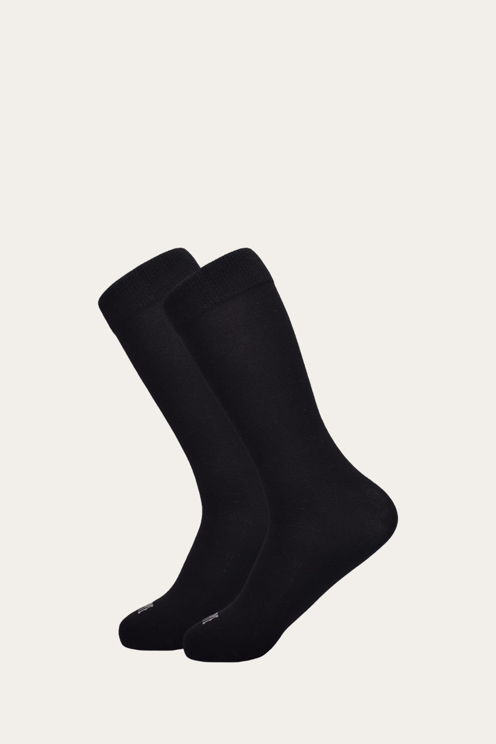 Women’s Black Bamboo Boot Socks 2 Pack - Black