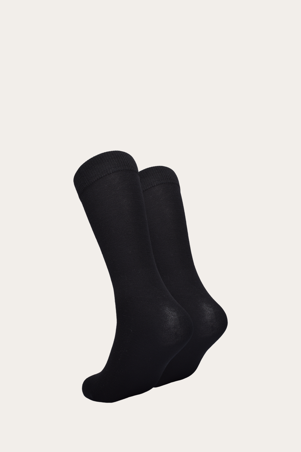 Women’s Black Bamboo Boot Socks 2 Pack - Black