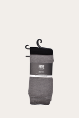 Women’s Ash Bamboo Boot Socks 2 Pack - Ash
