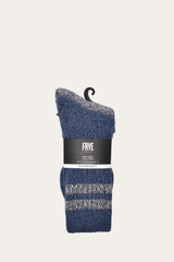 Women’s Navy Super Soft Boot Socks 2 Pack - Navy