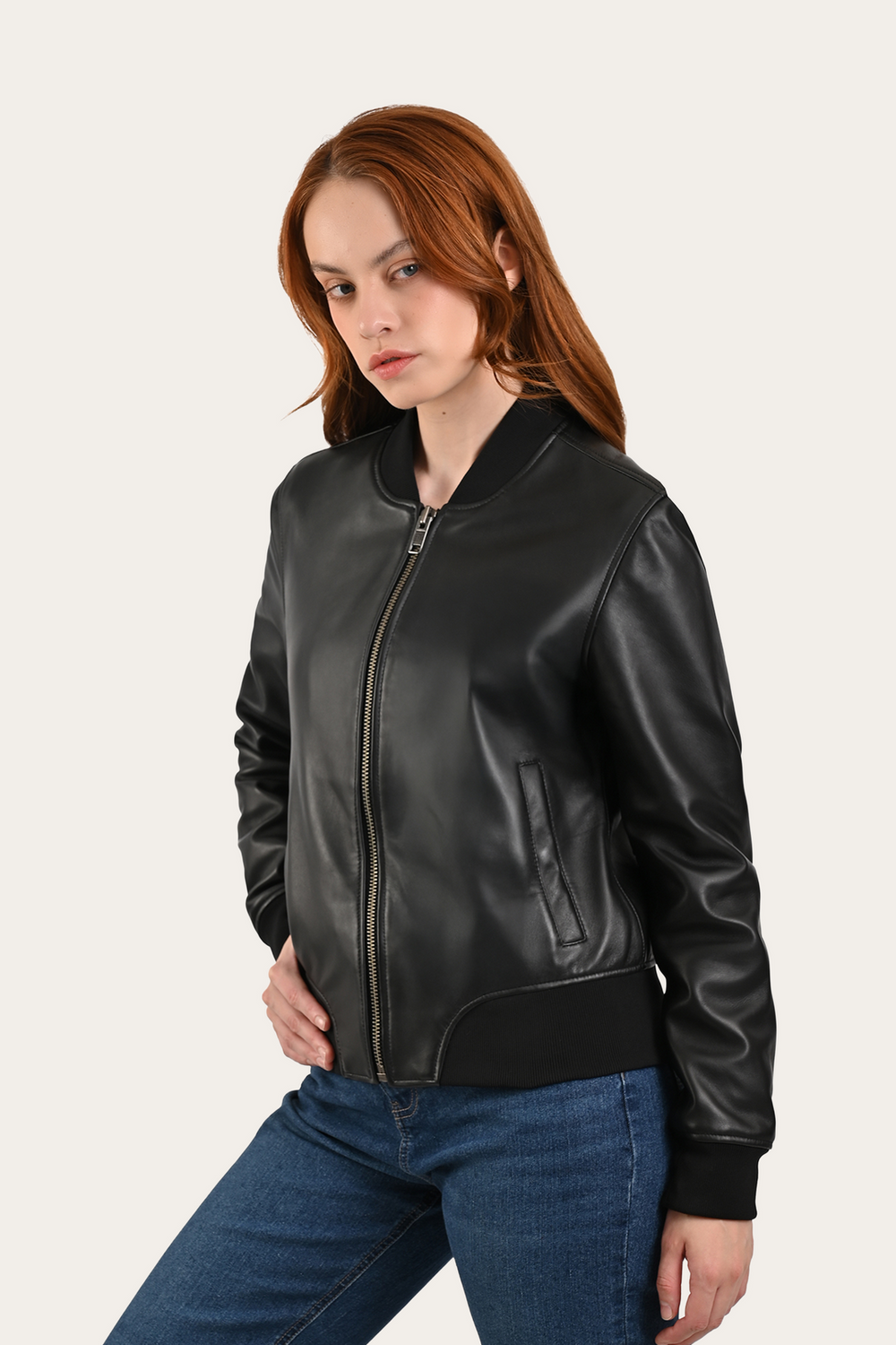 Black Bolton Bomber Jacket - Black