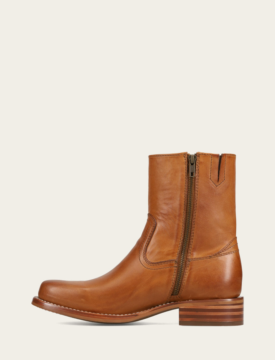 Men's Saddle Campus Inside Zip Boot - Saddle