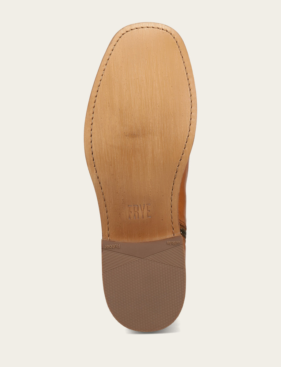 Men's Saddle Campus Inside Zip Boot - Saddle