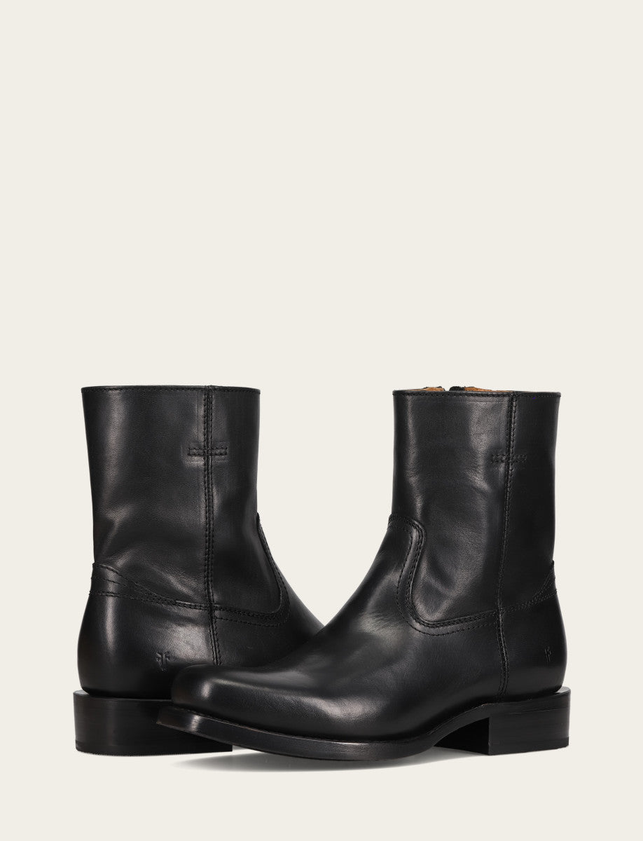 Men's Black Campus Inside Zip Boot - Black