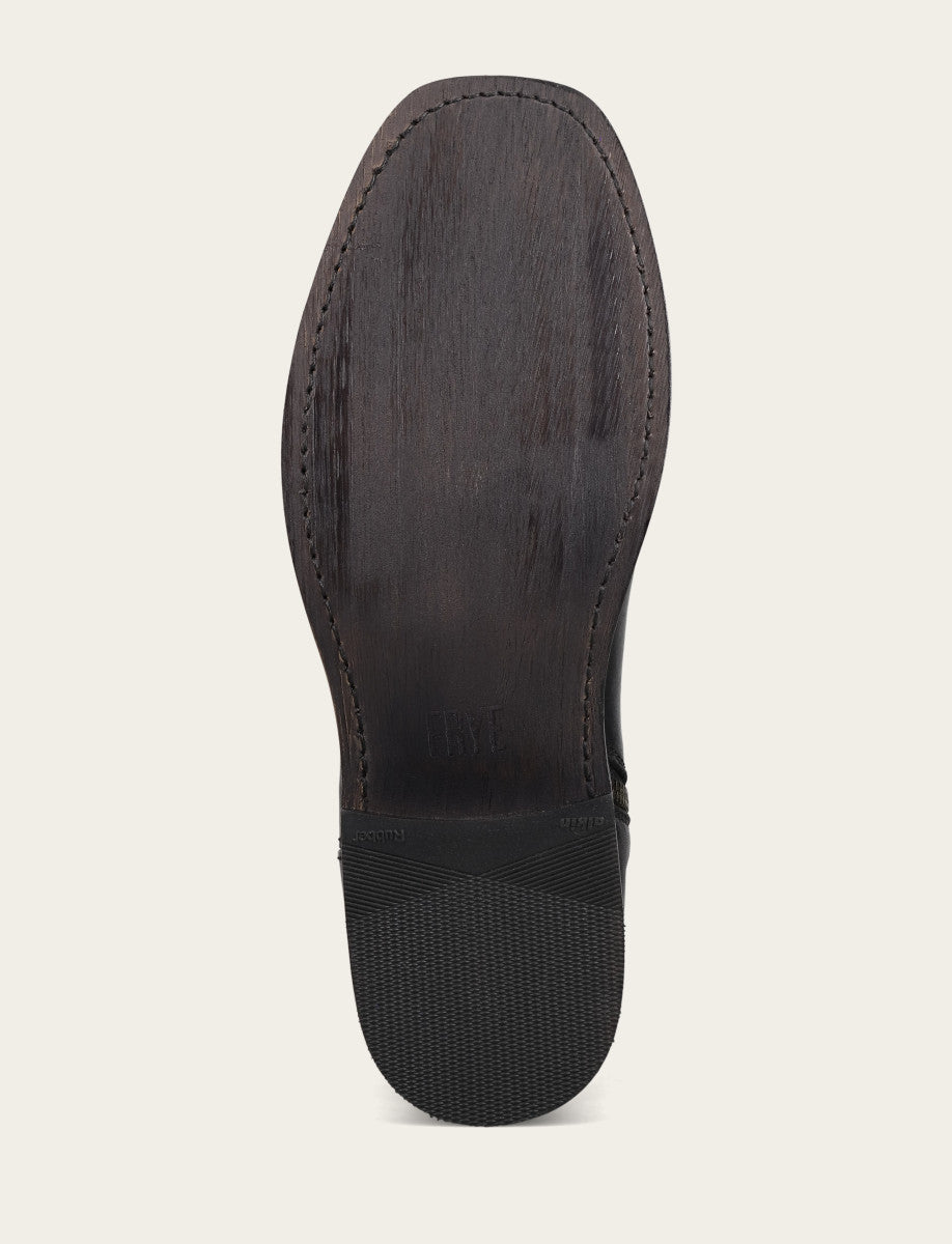Men's Black Campus Inside Zip Boot - Black