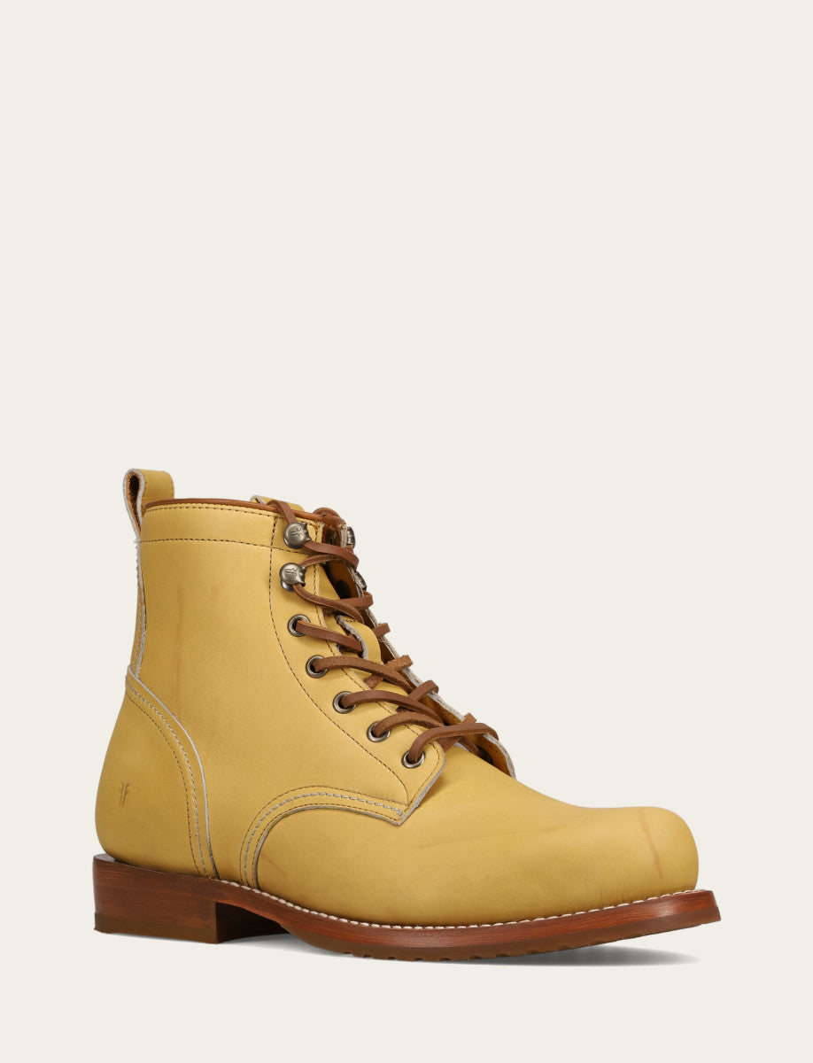 Men's Banana Hudson Workboot Plain Toe Boot - Banana