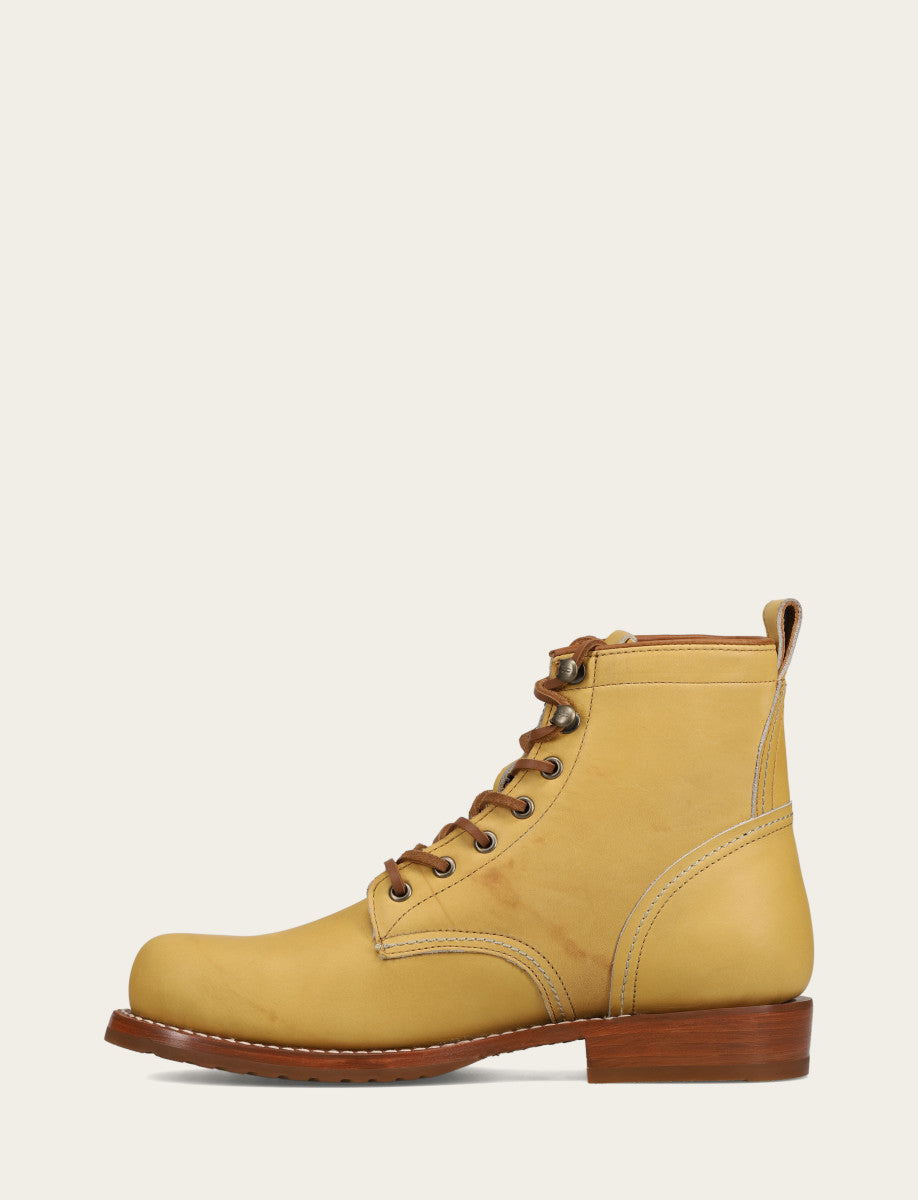 Men's Banana Hudson Workboot Plain Toe Boot - Banana