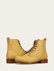 Men's Banana Hudson Workboot Plain Toe Boot - Banana