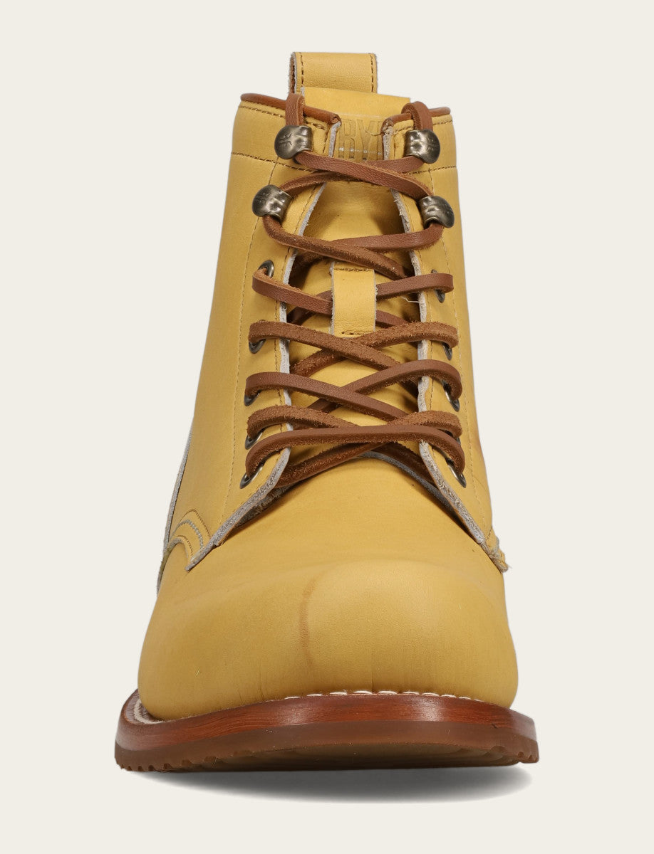 Men's Banana Hudson Workboot Plain Toe Boot - Banana