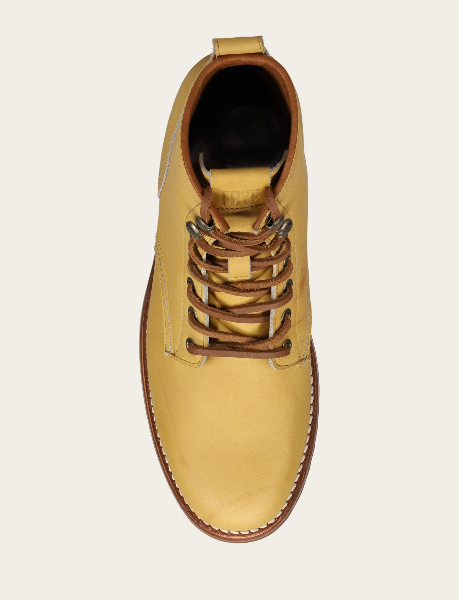 Men's Banana Hudson Workboot Plain Toe Boot - Banana