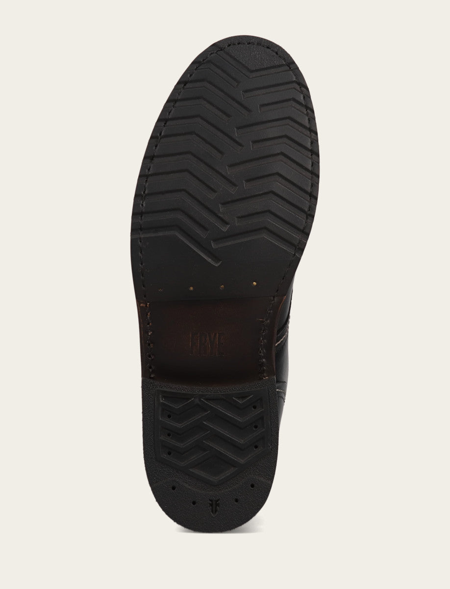 Men's Black Hudson Workboot Plain Toe - Black