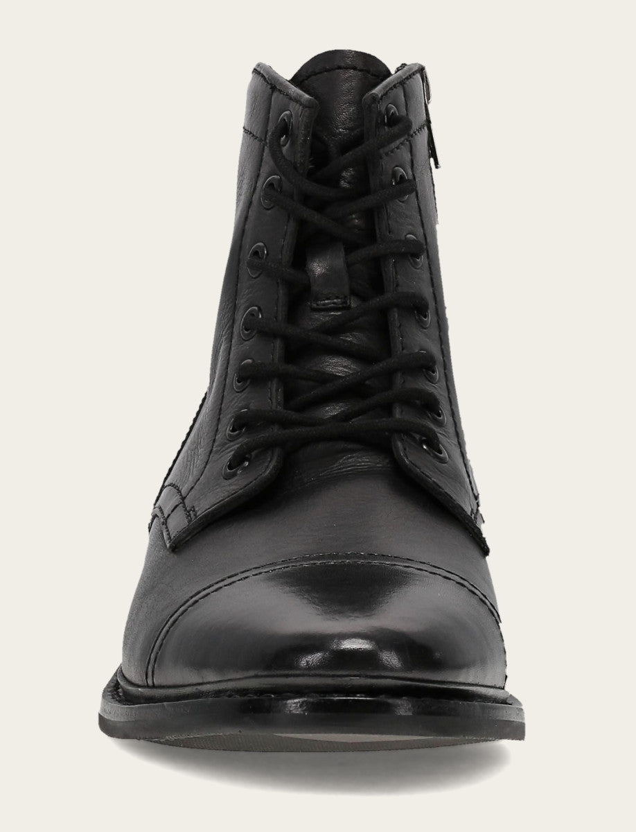 Men's Black Paul Mid Lace Boot - Black