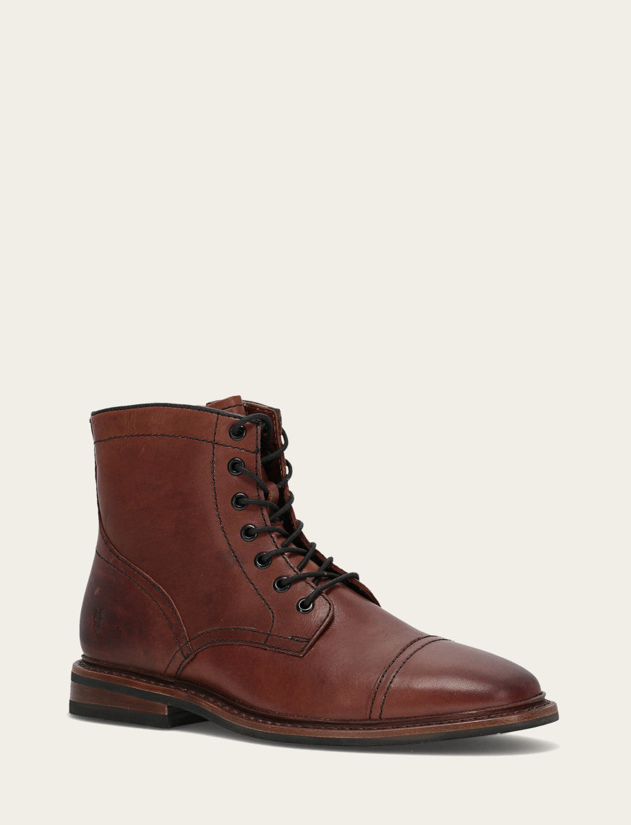 Men's Brown Paul Mid Lace Boot - Brown