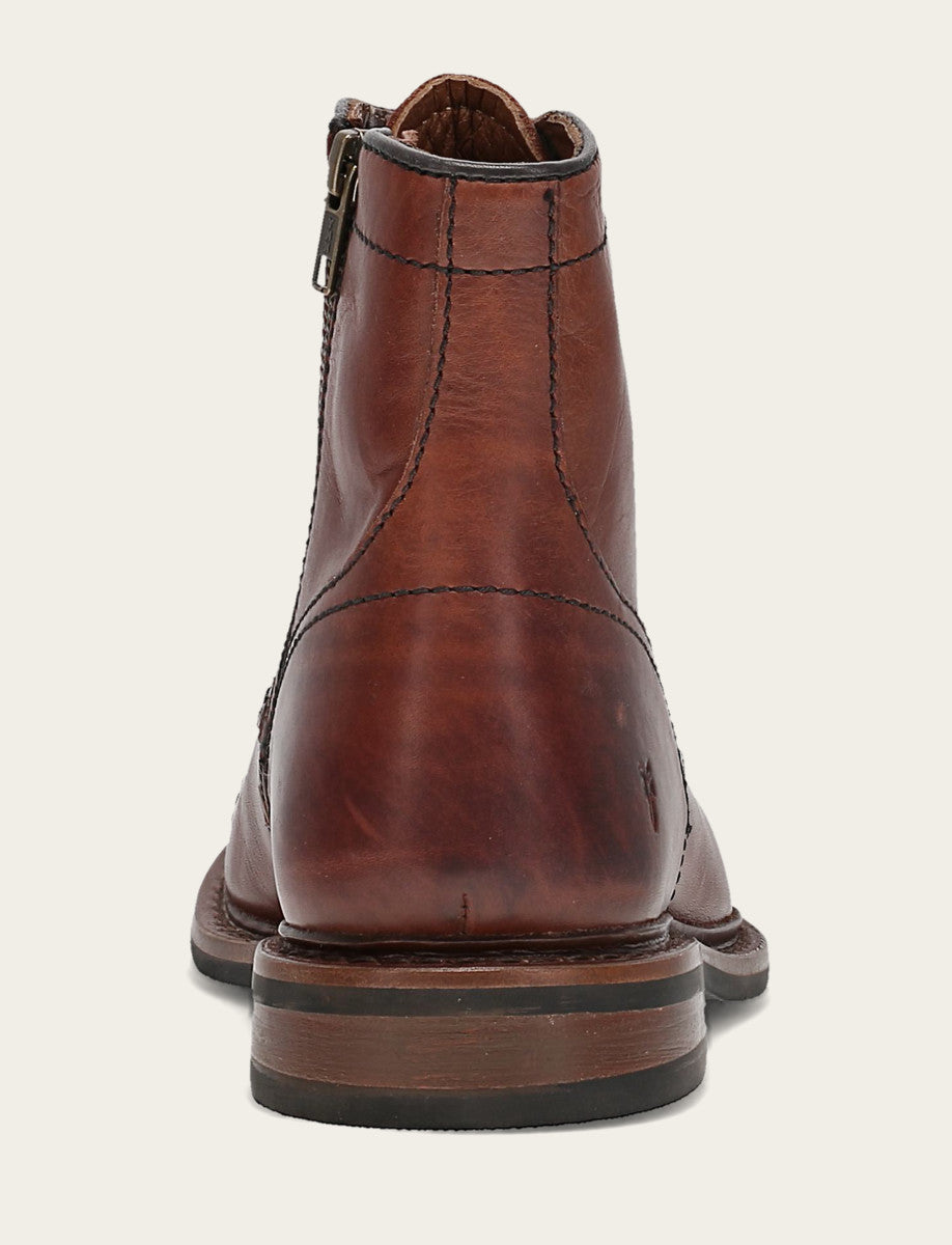 Men's Brown Paul Mid Lace Boot - Brown