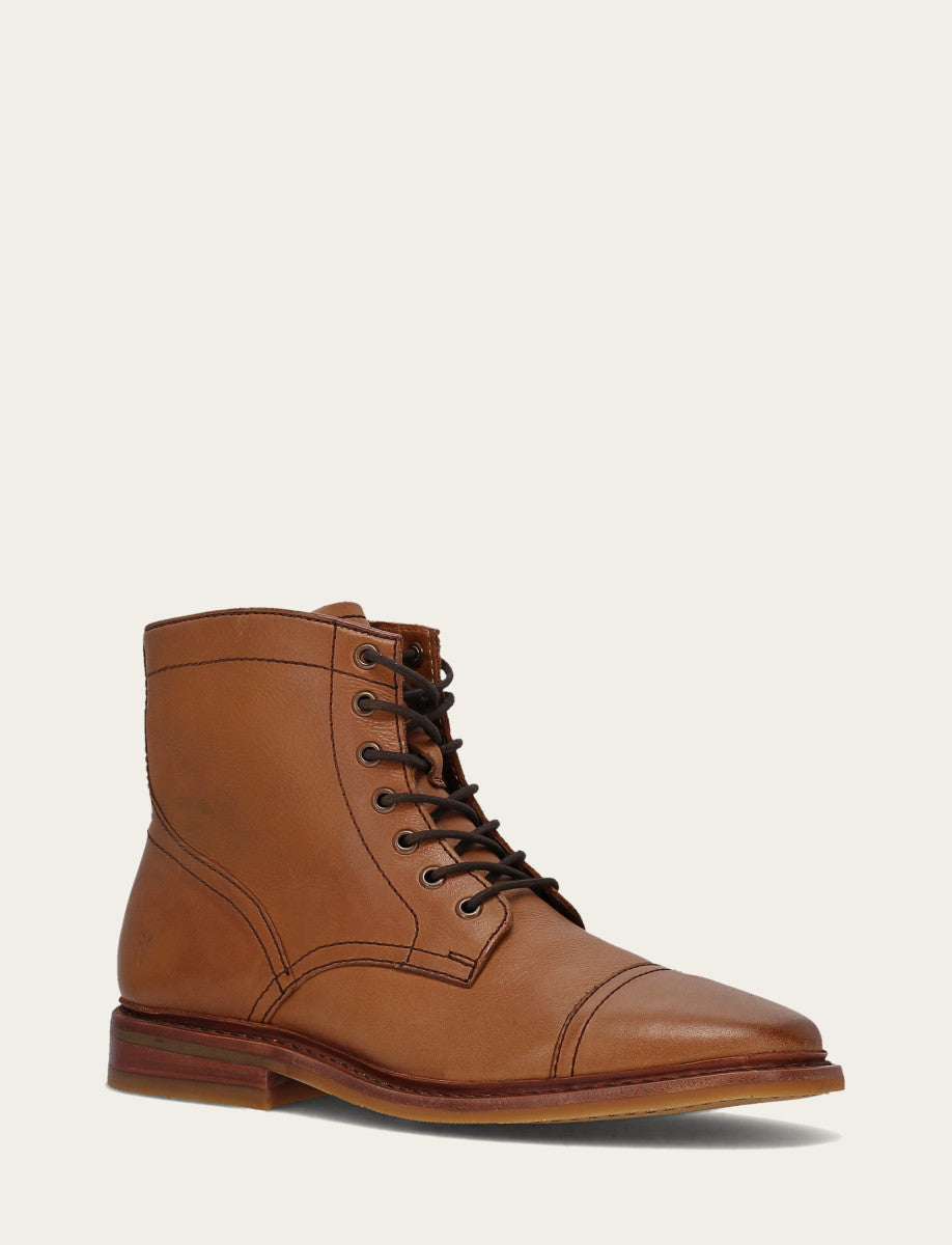 Men's Saddle Paul Mid Lace Boot - Saddle