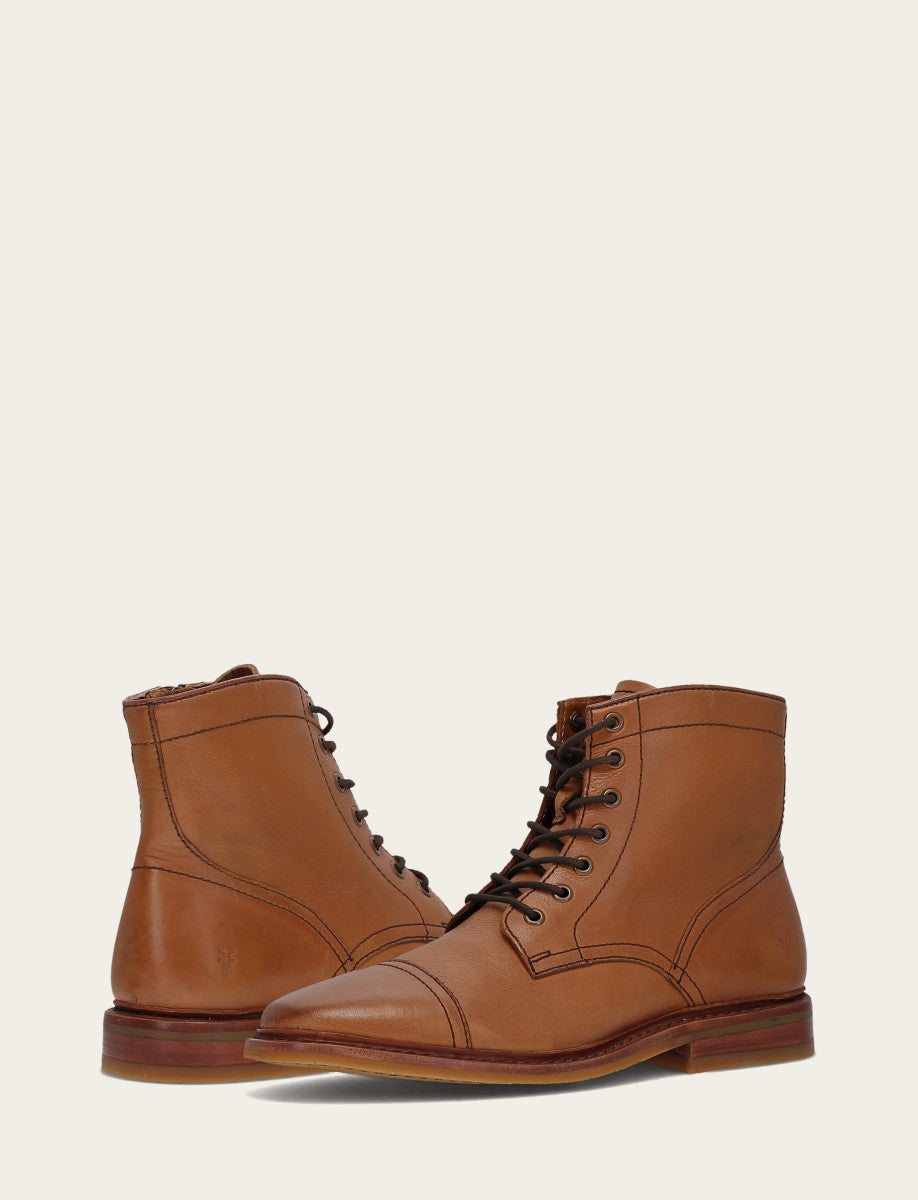Men's Saddle Paul Mid Lace Boot - Saddle
