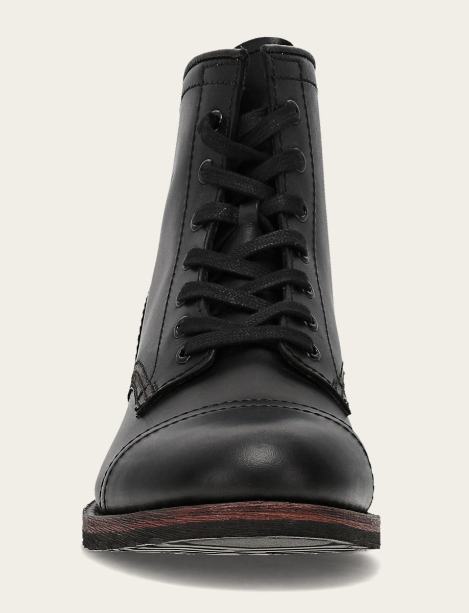 Men's Black Landon Midlace Boot - Black