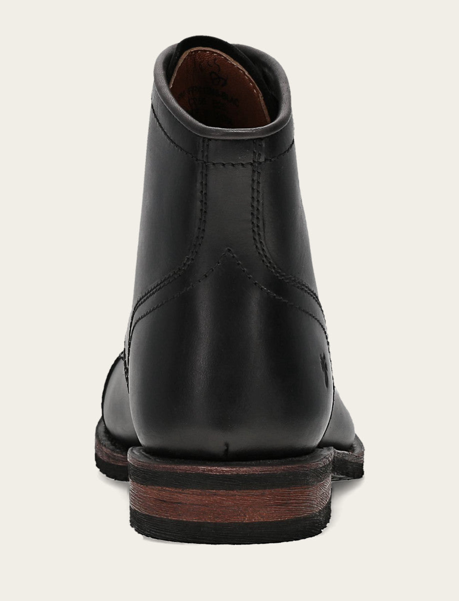 Men's Black Landon Midlace Boot - Black
