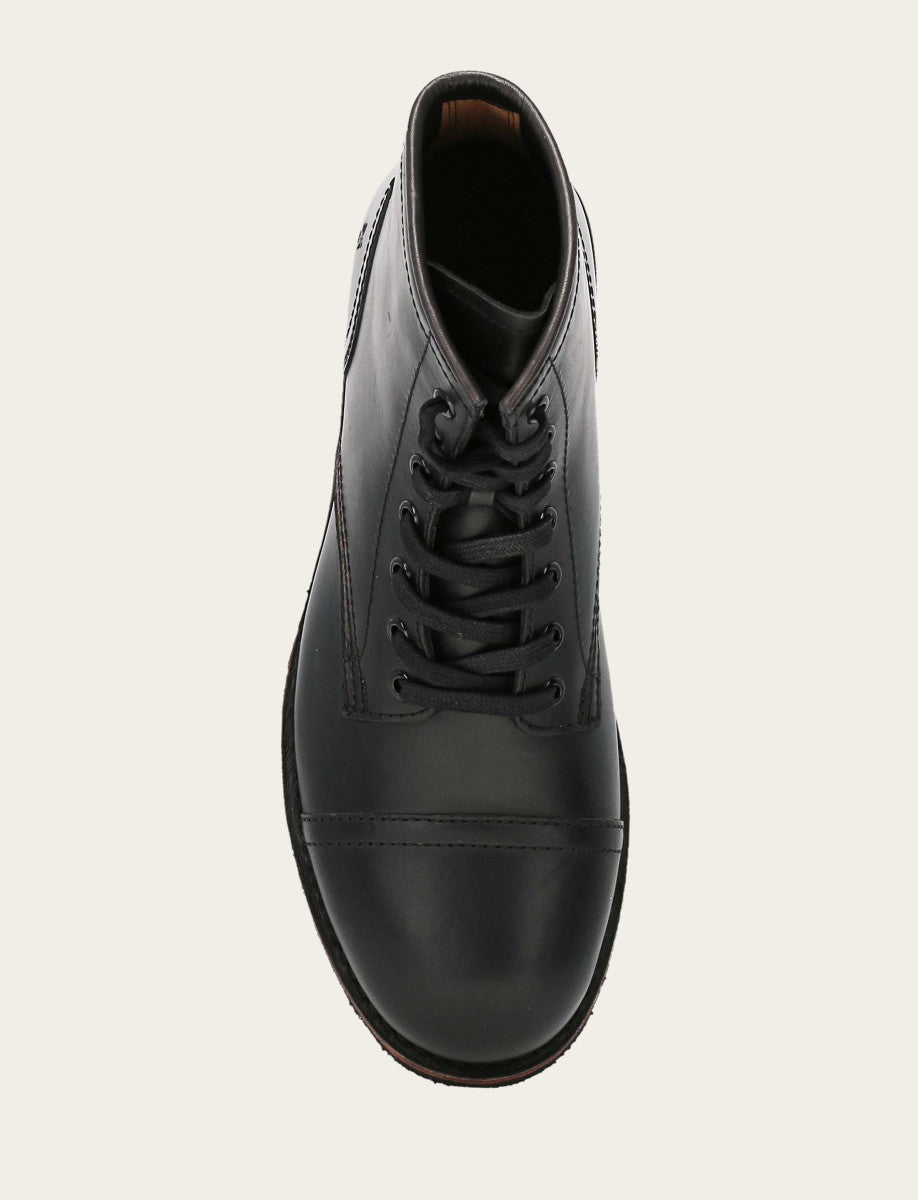 Men's Black Landon Midlace Boot - Black