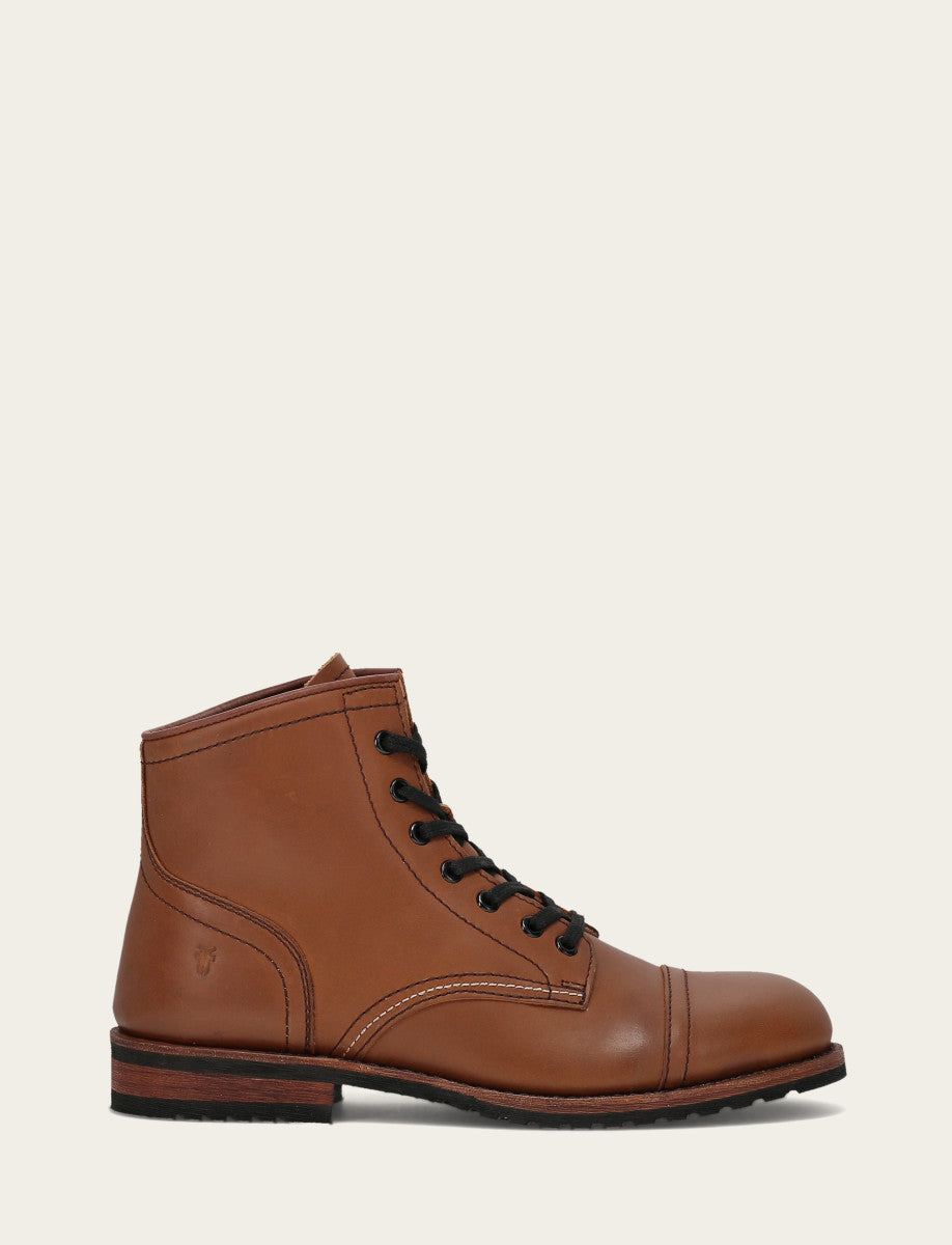 Men's Saddle Landon Midlace Boot - Saddle