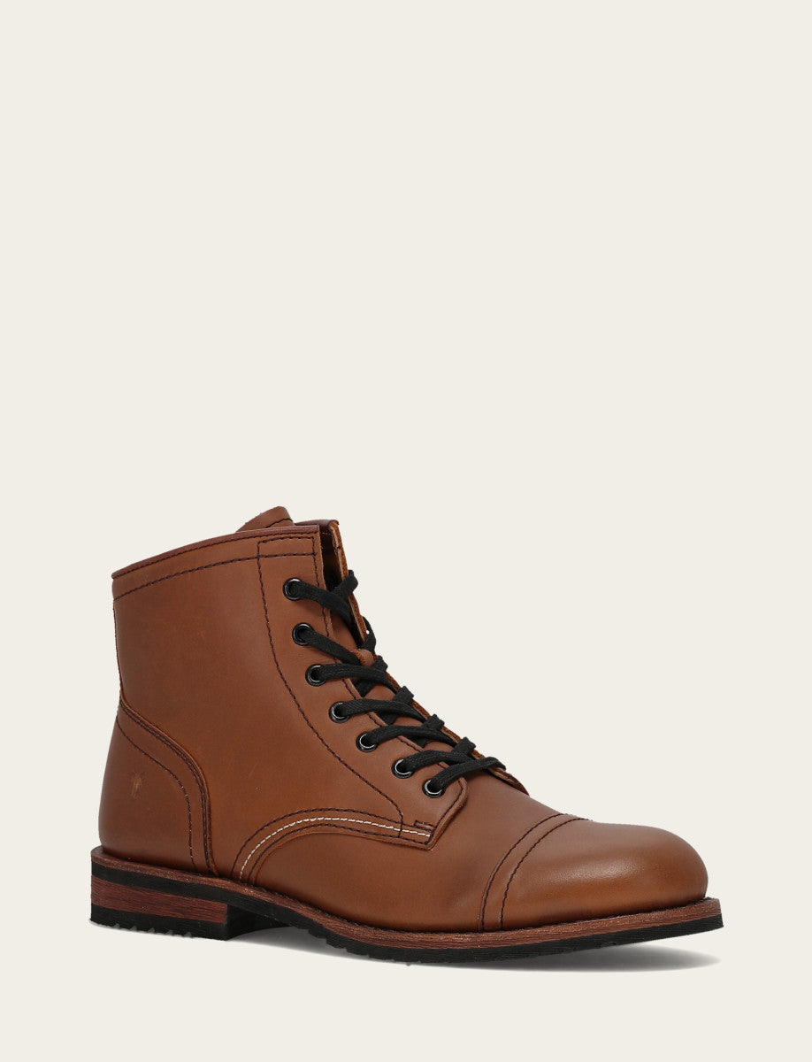 Men's Saddle Landon Midlace Boot - Saddle