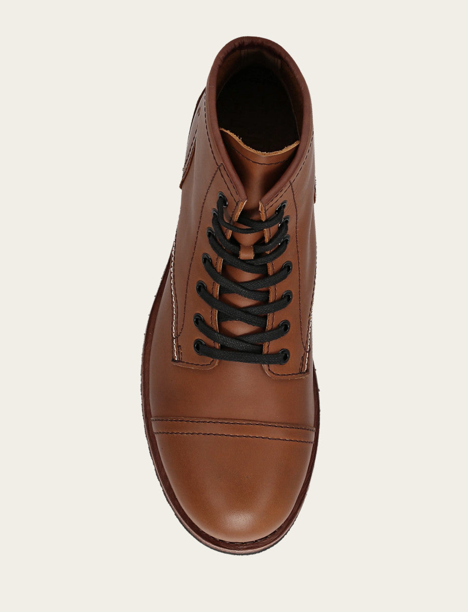 Men's Saddle Landon Midlace Boot - Saddle