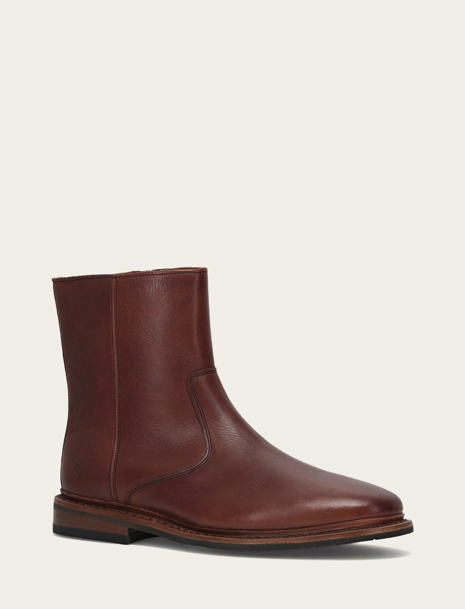 Men's Brown Paul Inside Zip Boot - Brown