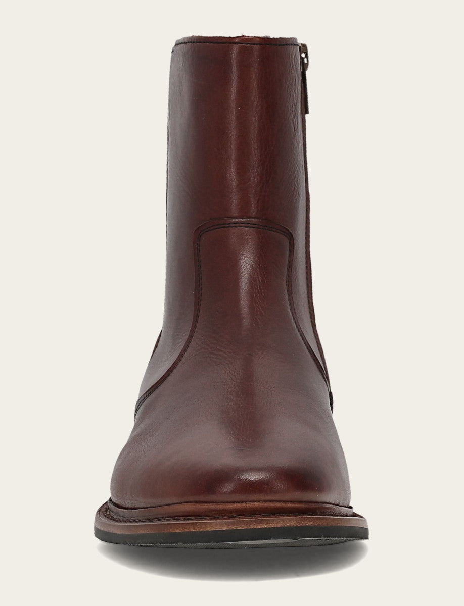 Men's Brown Paul Inside Zip Boot - Brown