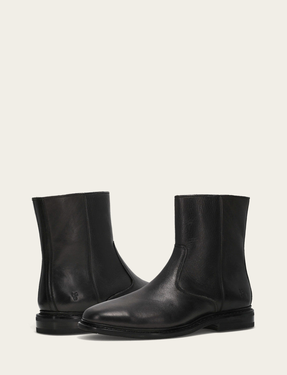 Men's Black Paul Inside Zip Boot - Black