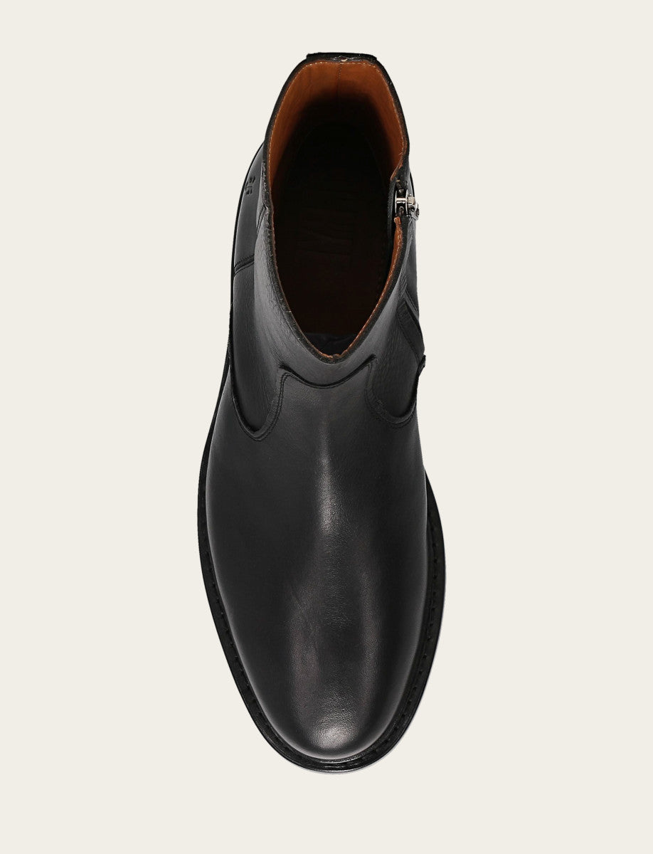 Men's Black Paul Inside Zip Boot - Black