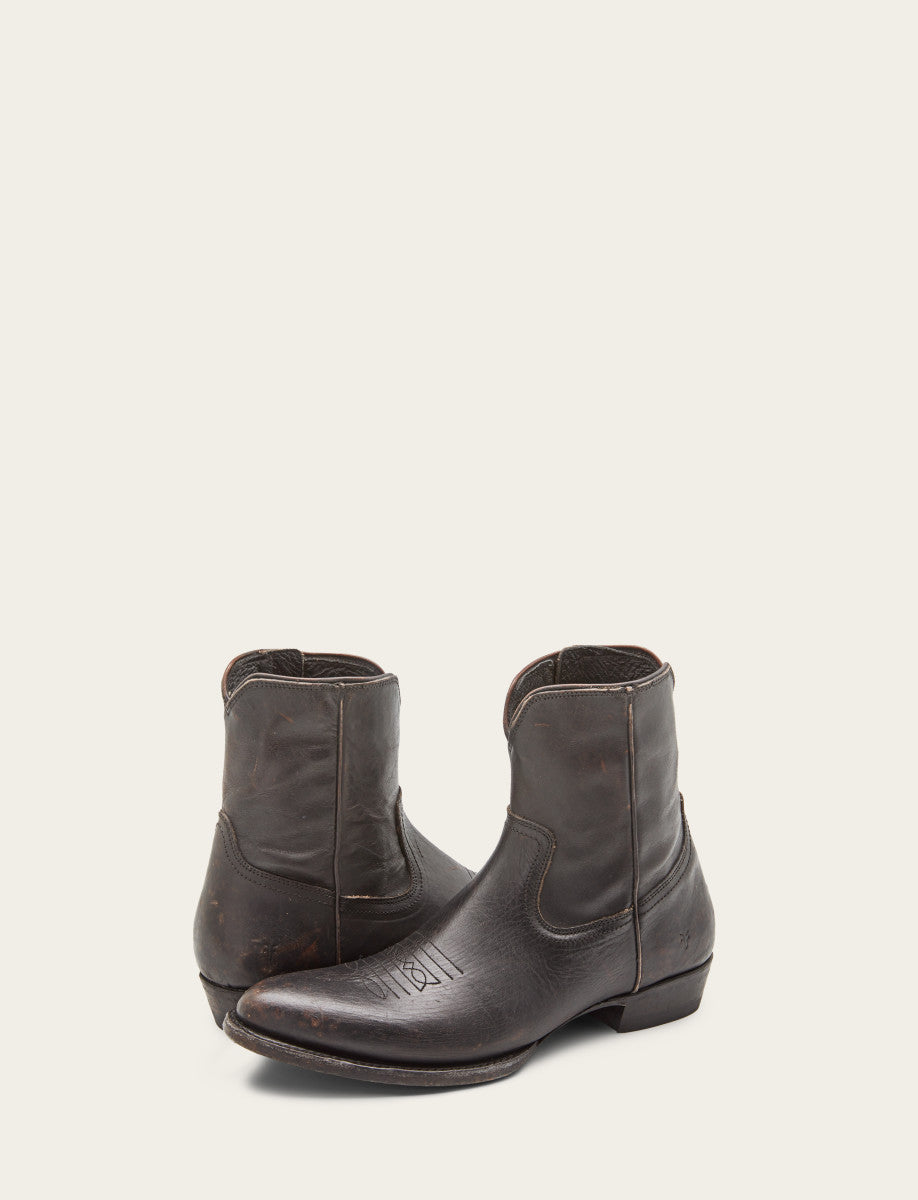 Austin Inside Zip Boot - Antique Black