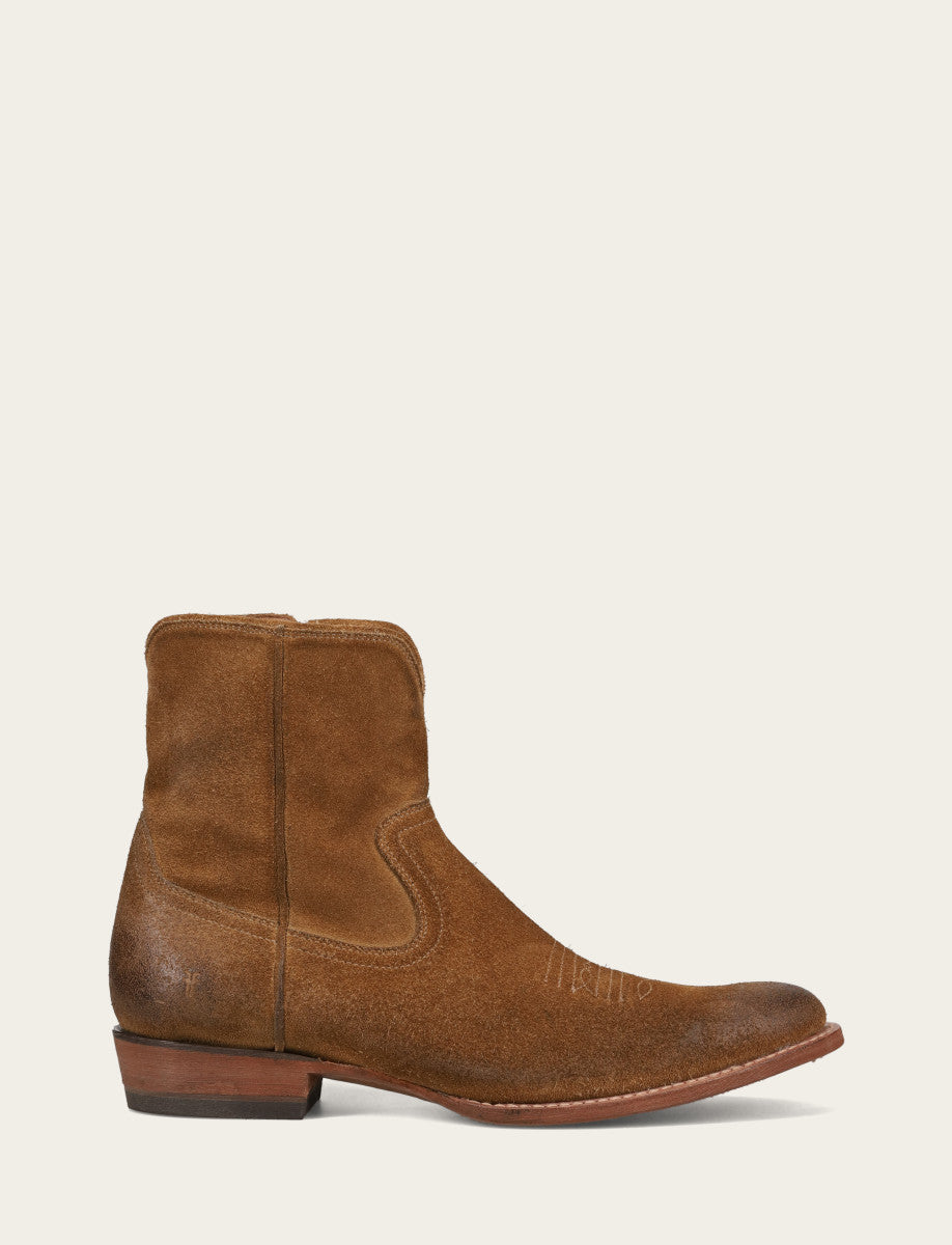 Men's Dark Ash Austin Inside Zip Boots - Dark Ash